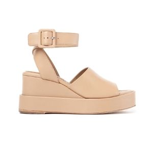 NIB Paloma Barceló Luna Platform Sandal in Napa. Size 41 EU